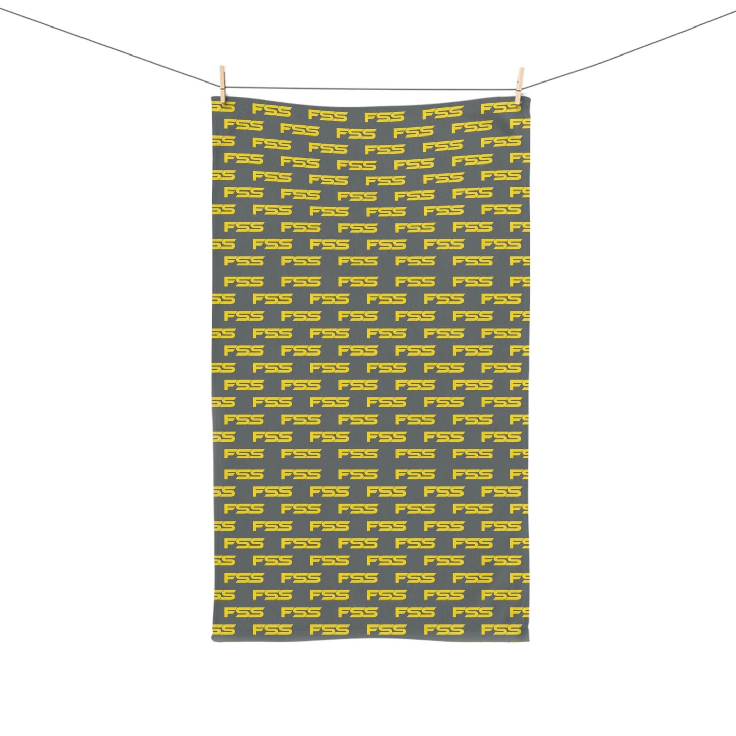 Yellow FSS  Hand Towel