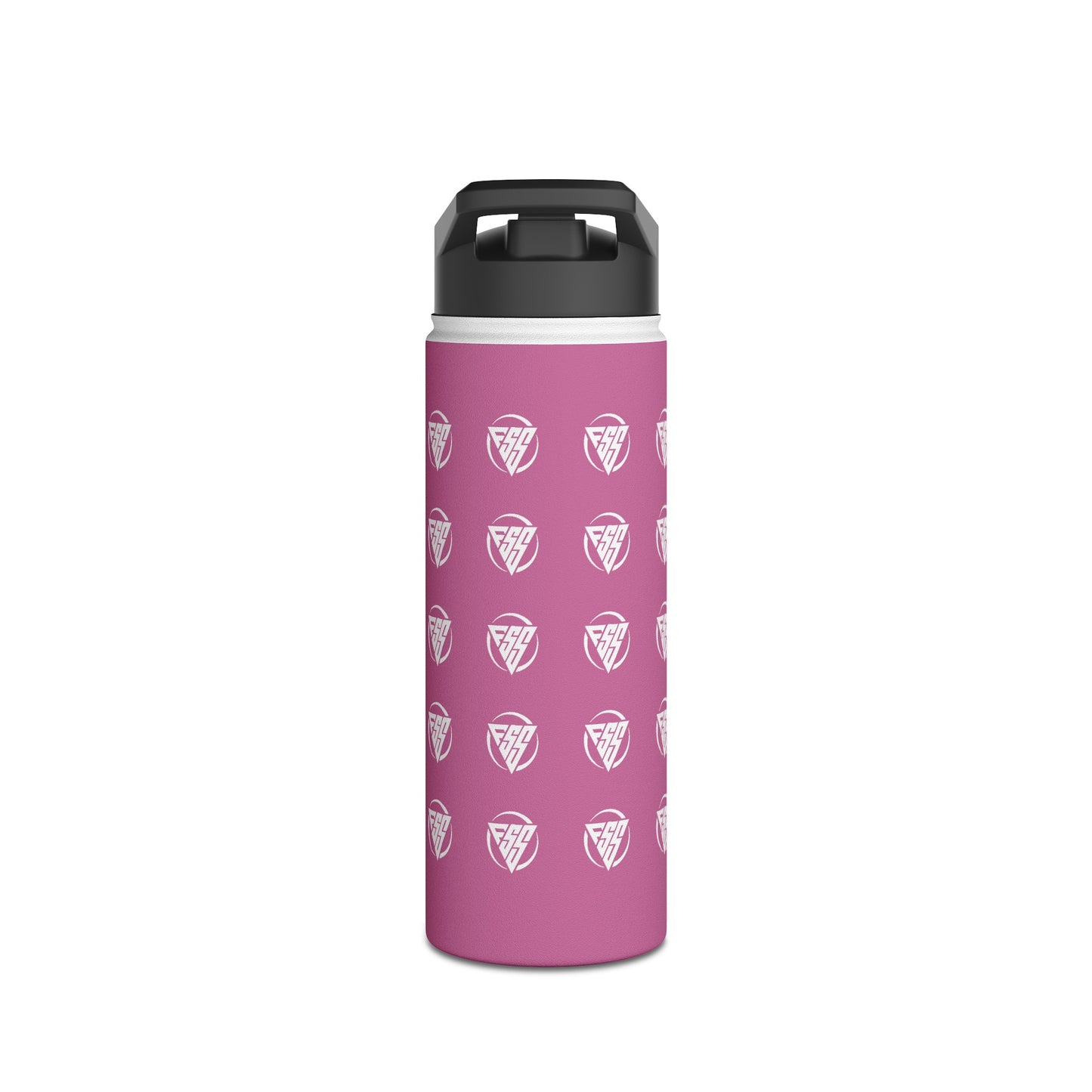 Pink Stainless Steel Hyrdation Bottle, Standard Lid